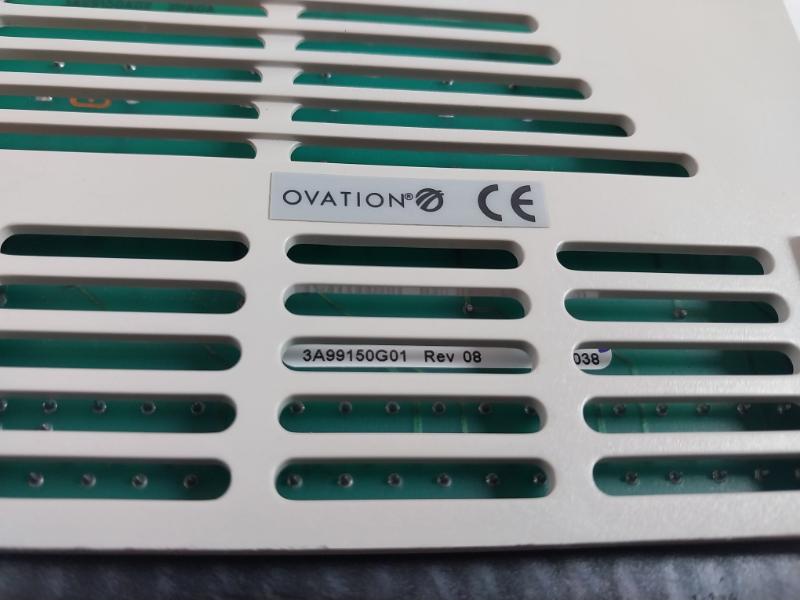 Ovation 1c31132g01 Analog Output Module Rev 06 3a99150g Tmn042170