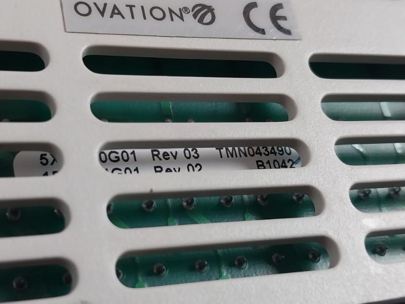 Ovation 1c31197g05 Pmod Assembly Valve Positioner 5x00110g01 Rev: 03