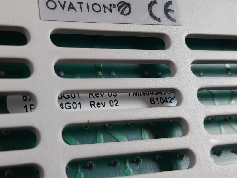 Ovation 1c31197g05 Pmod Assembly Valve Positioner 5x00110g01 Rev: 03