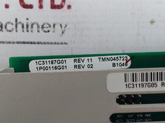 Ovation 1c31197g05 Pmod Assy Valve Positioner Rev 09 Tmn045723 94v0