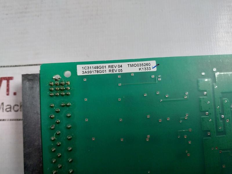 Ovation 1p00034g Printed Circuit Board 1c31148g01/1c31149g01 Rev. 04