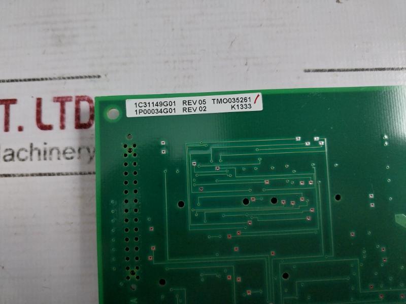 Ovation 1p00034g Printed Circuit Board 1c31148g01/1c31149g01 Rev. 04