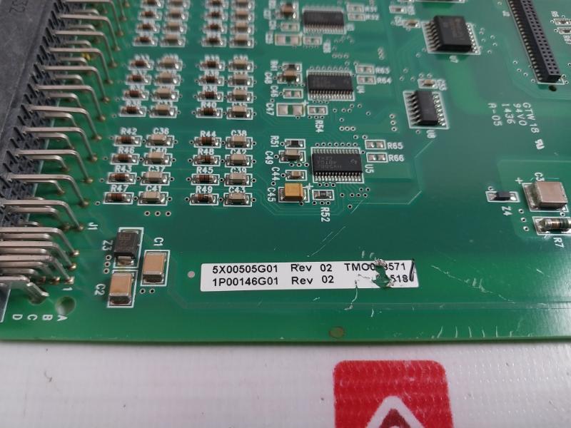 Ovation 1x00757h01 Printed Circuit Board Module 5x00505g01 Rev 02 1p00146g01