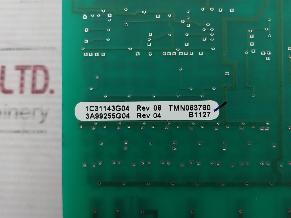 Ovation 3A99255G Pcb For Analog Input Module 1C31143G04 3A99255A06 1494V0 Rev 08