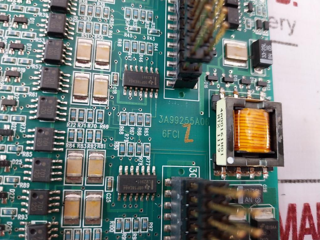 Ovation 3a99255g Pcb For Analog Input Module 14 94v0 Rev: 08 Tmn064458 B1128