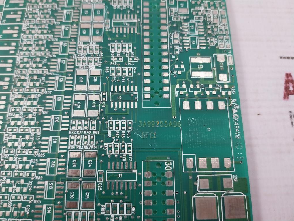 Ovation 3a99255g Printed Circuit Board Assembly Rev 08 1c31143g03 3a99255g03