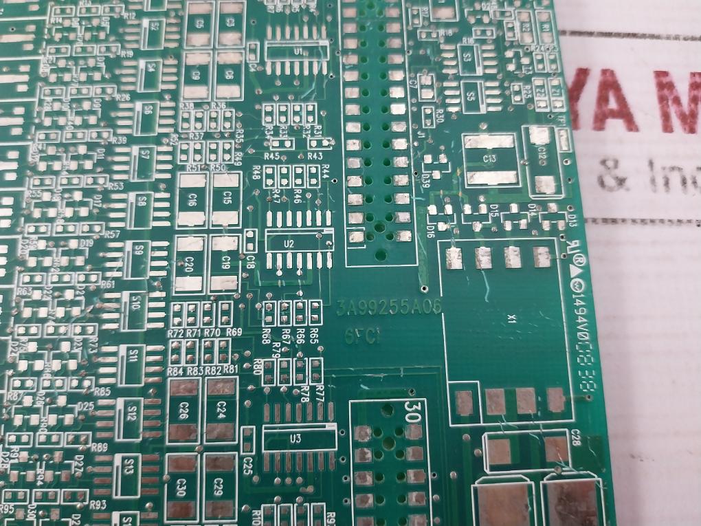 Ovation 3a99255g Printed Circuit Board Rev 04 3a99255a06 B0850 Dir 1c31143g