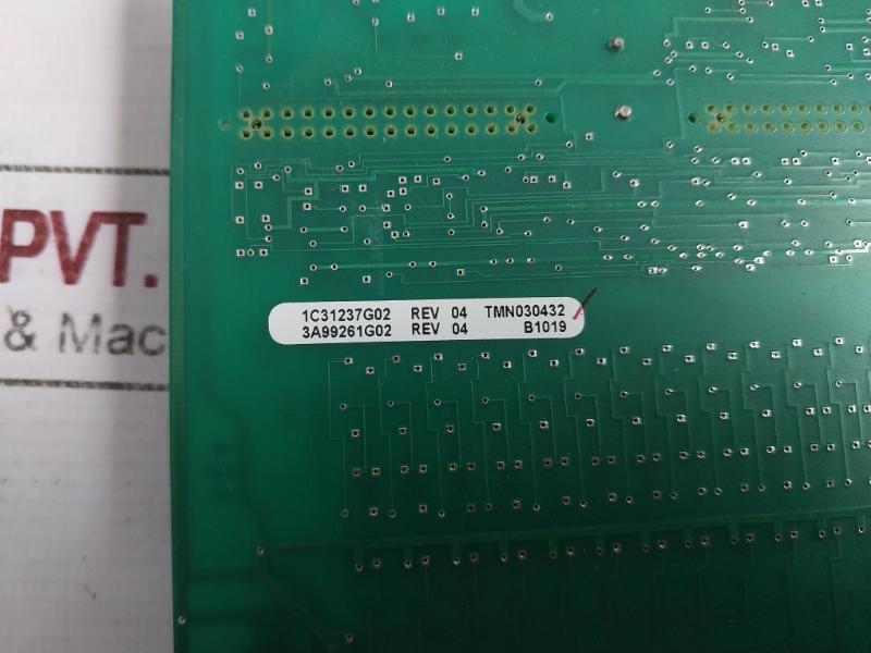 Ovation 3a99261g Printed Circuit Board 3a99261a03 3fdj 1c31237g02 Rev: 04 1494v0