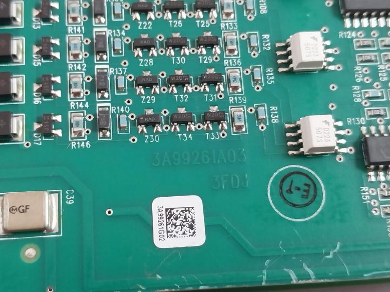 Ovation 4a00129h01 Printed Circuit Board 1p00158a03 Rev 04 3a99261a03 Tmo052757