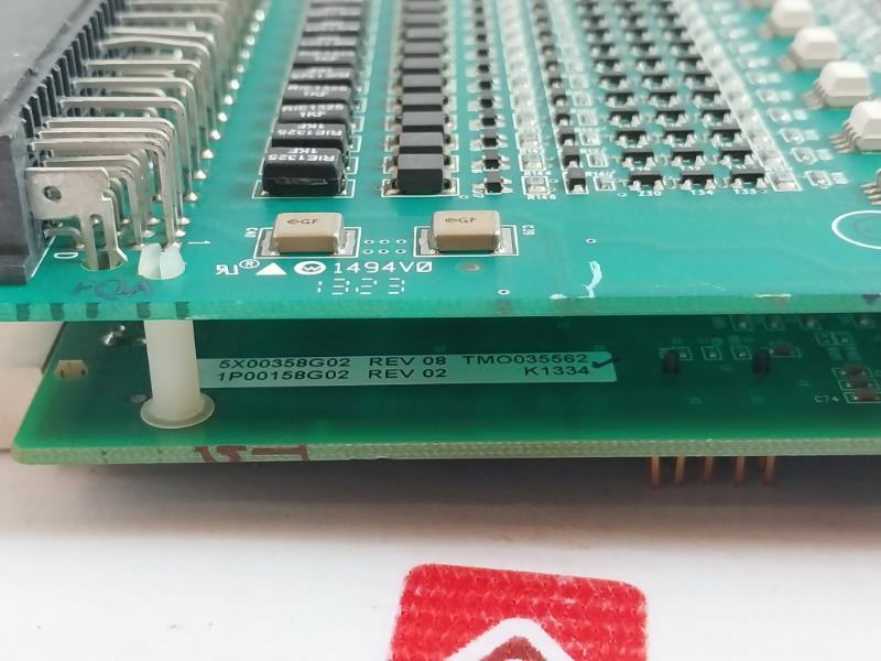 Ovation 4a00129h01 Printed Circuit Board 3a99261a03 Rev 08 5x00358g02