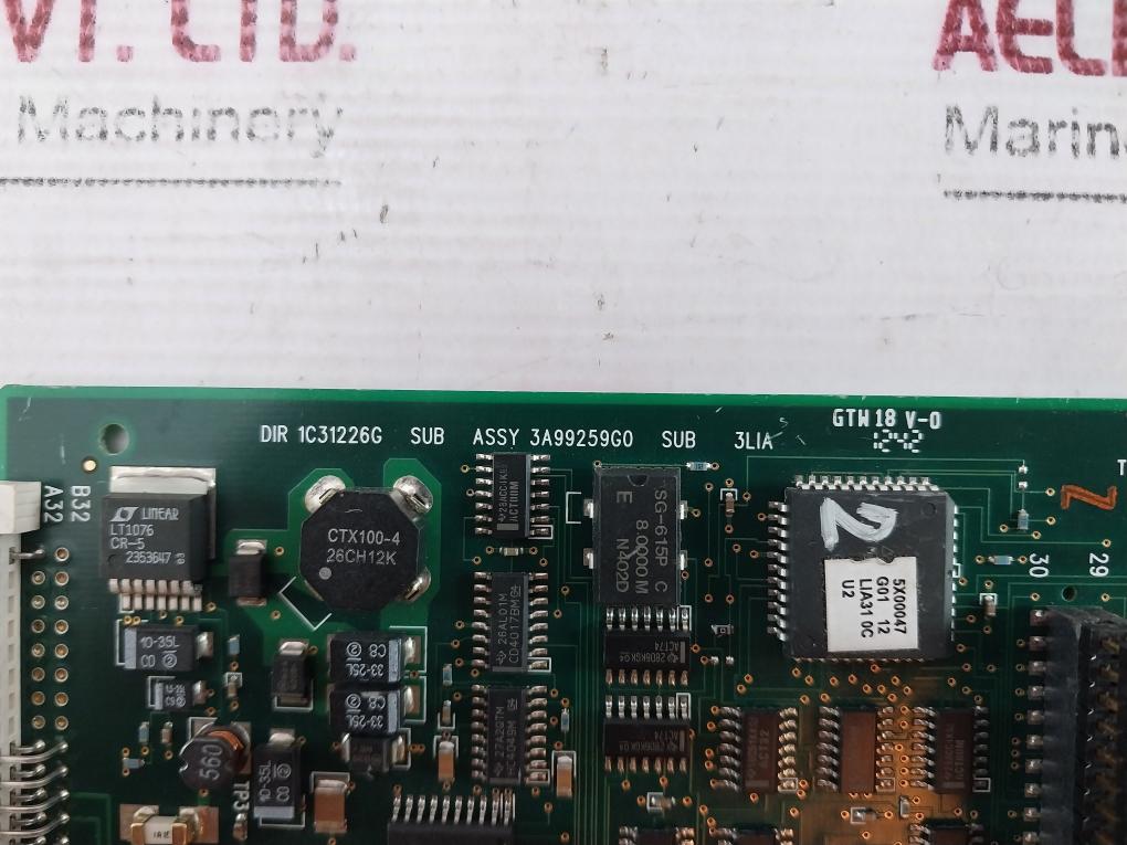 Ovation 5148268-5 Printed Circuit Board 3A99259A03 Rev: 16 18V-0