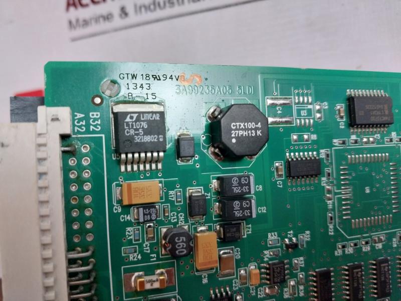 Ovation 5148268-5 Printed Circuit Board 1p00020a06 3a99235a05 5ldi Rev. 08 94v