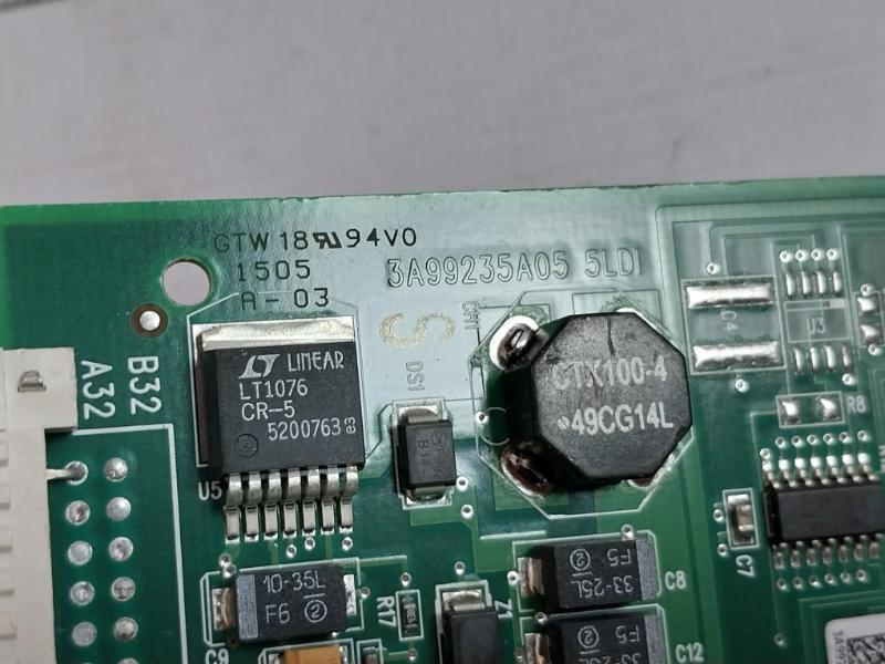 Ovation 5148268-5 Printed Circuit Board 3A99235A05 1C31109G01 Gtw 94V0