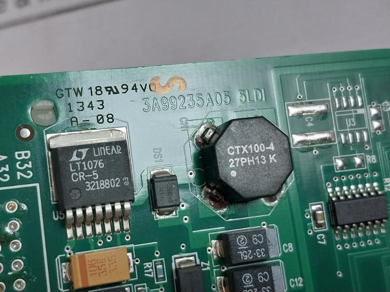 Ovation 5148268-5 Printed Circuit Board 3a99235a05 Rev 08 1c31109g01