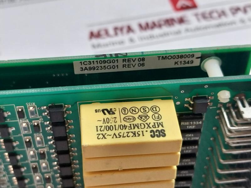 Ovation 5148268-5 Printed Circuit Board 3a99235a05 Rev 08 1c31109g01