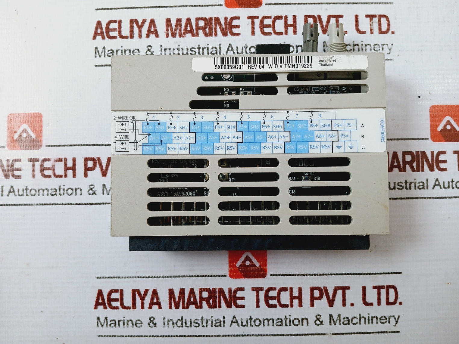 Ovation 5X00059G01 Hart Analog Input Module Dir 1C31187G Sub Rev: 04