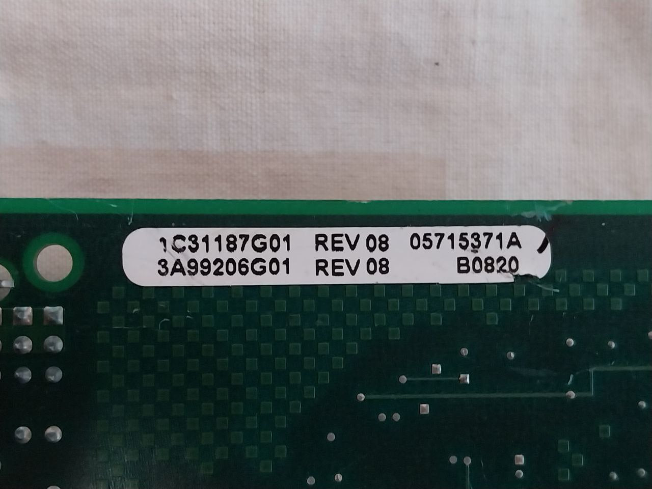 Ovation 5X00059G01 Hart Analog Input Module Dir 1C31187G Sub Rev: 04