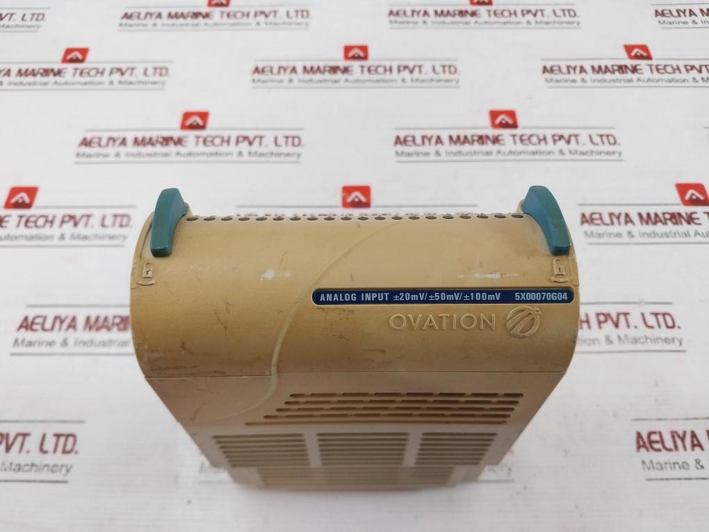 Ovation 5X00070G04 Analog Input Module ±20Mv/±50Mv/±100Mv 5148268-5 1103