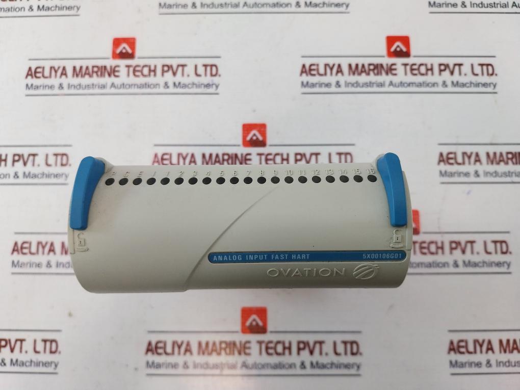 Ovation 5X00106G01 Analog Input Fast Hart Module 013.01.08.03.01.06.04.00