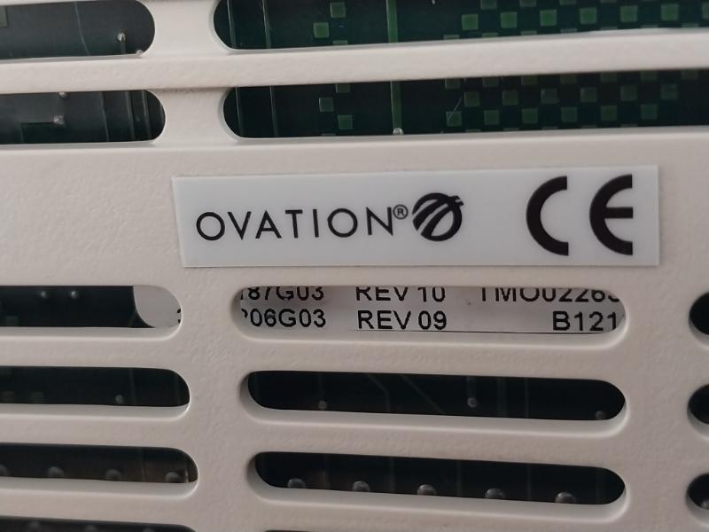 Ovation 5x00059g01 Analog Input Module Rev 04 1c31187g03 Rev 10 Tmo022637