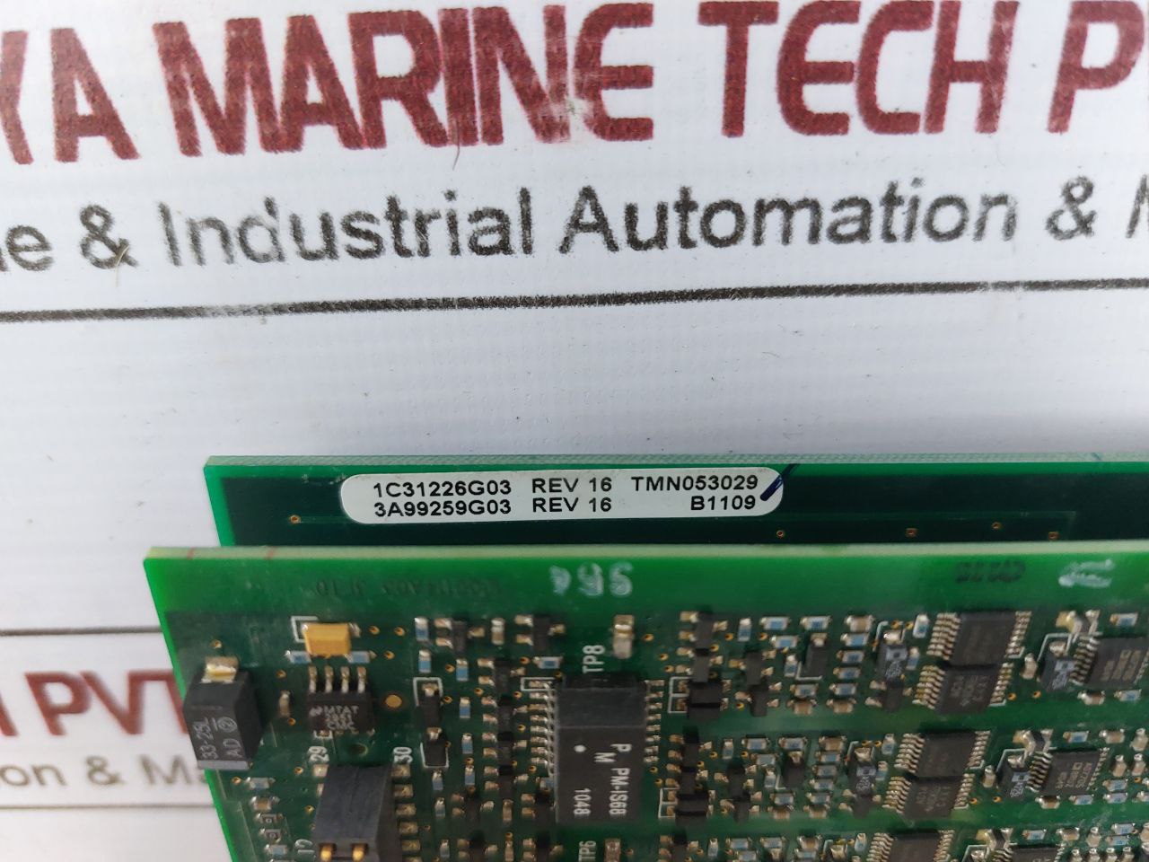 Ovation Dir 1C31226G Sub Printed Circuit Board 4A00132 1C31226G03