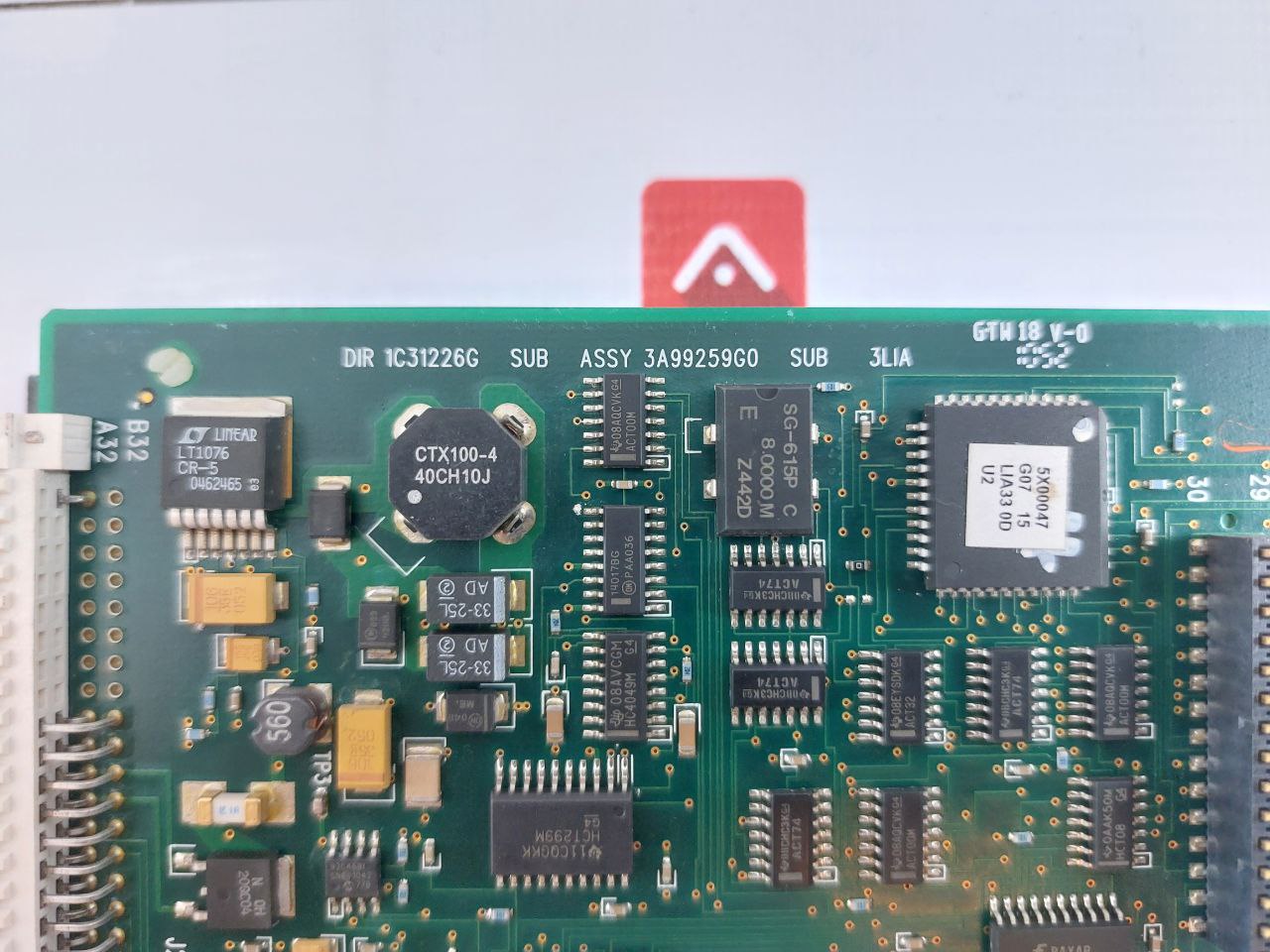 Ovation Dir 1C31226G Sub Printed Circuit Board 4A00132 1C31226G03