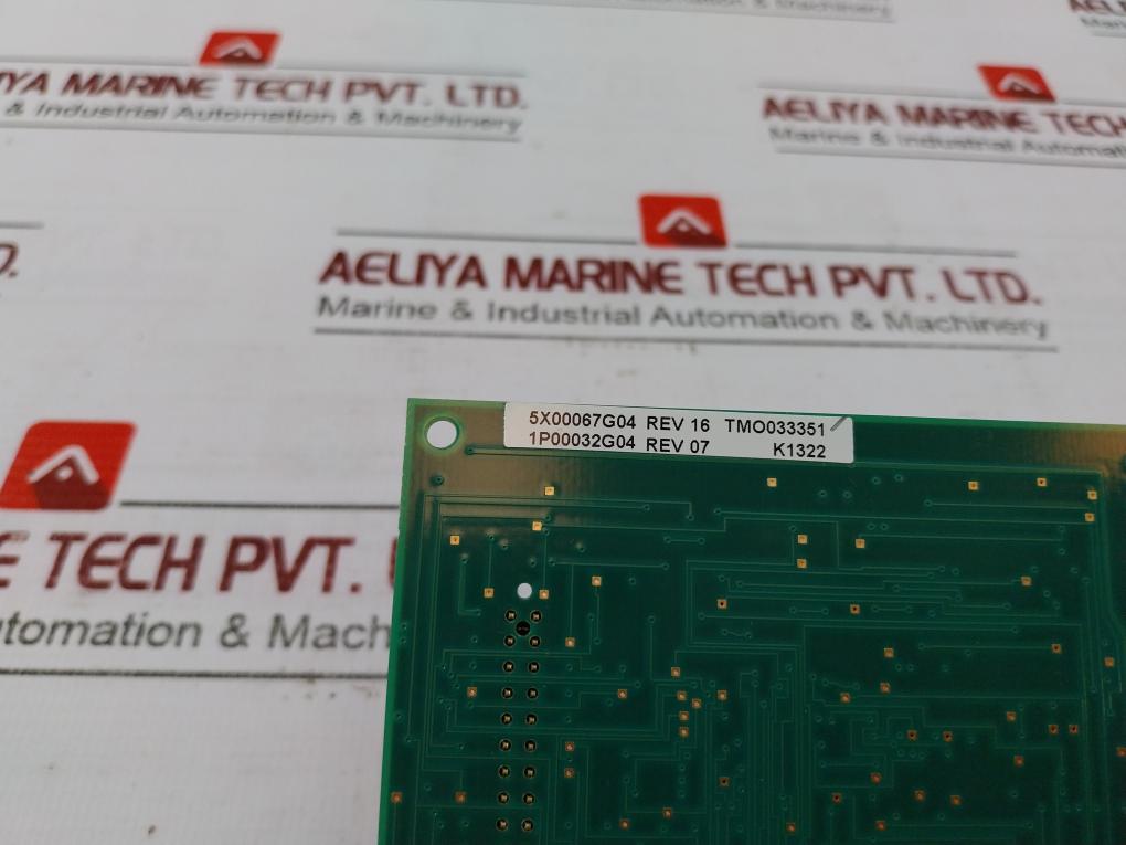 Ovation Dir 5x00067 Printed Circuit Board 4 Rev: 07 Tmo033351 K1322 94v-0