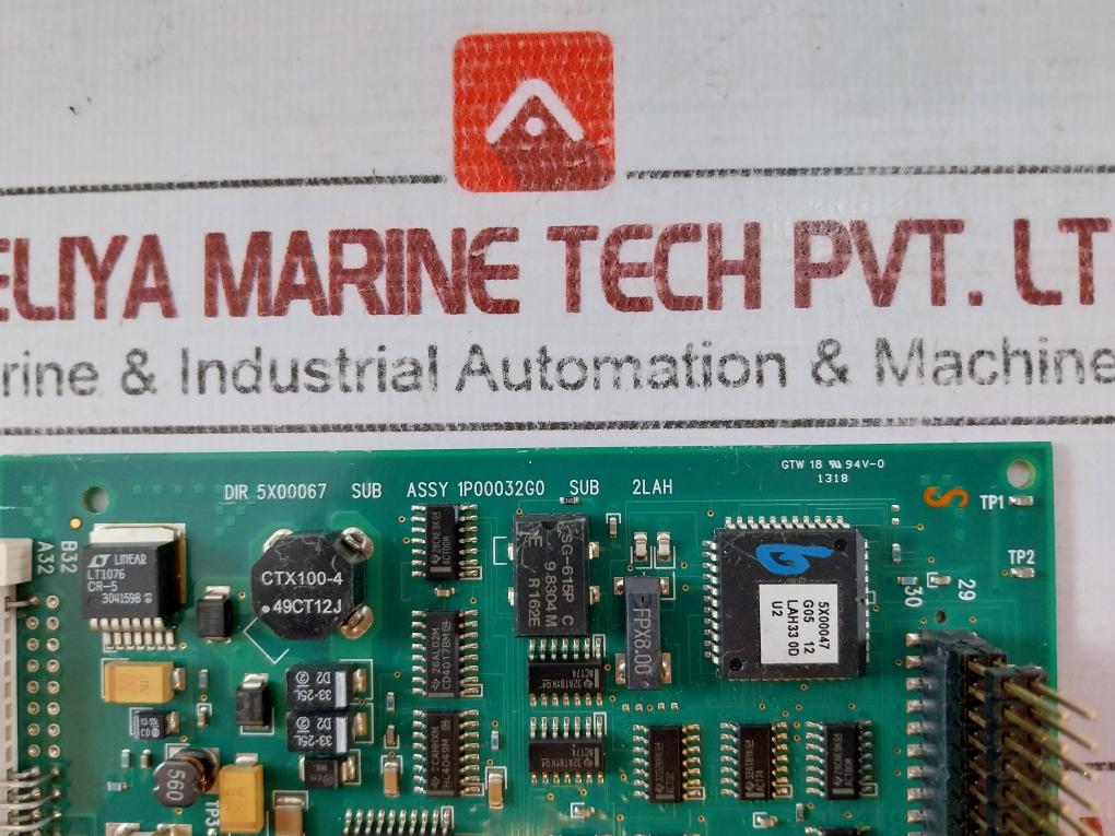 Ovation Dir 5x00067 Printed Circuit Board 4 Rev: 07 Tmo033351 K1322 94v-0