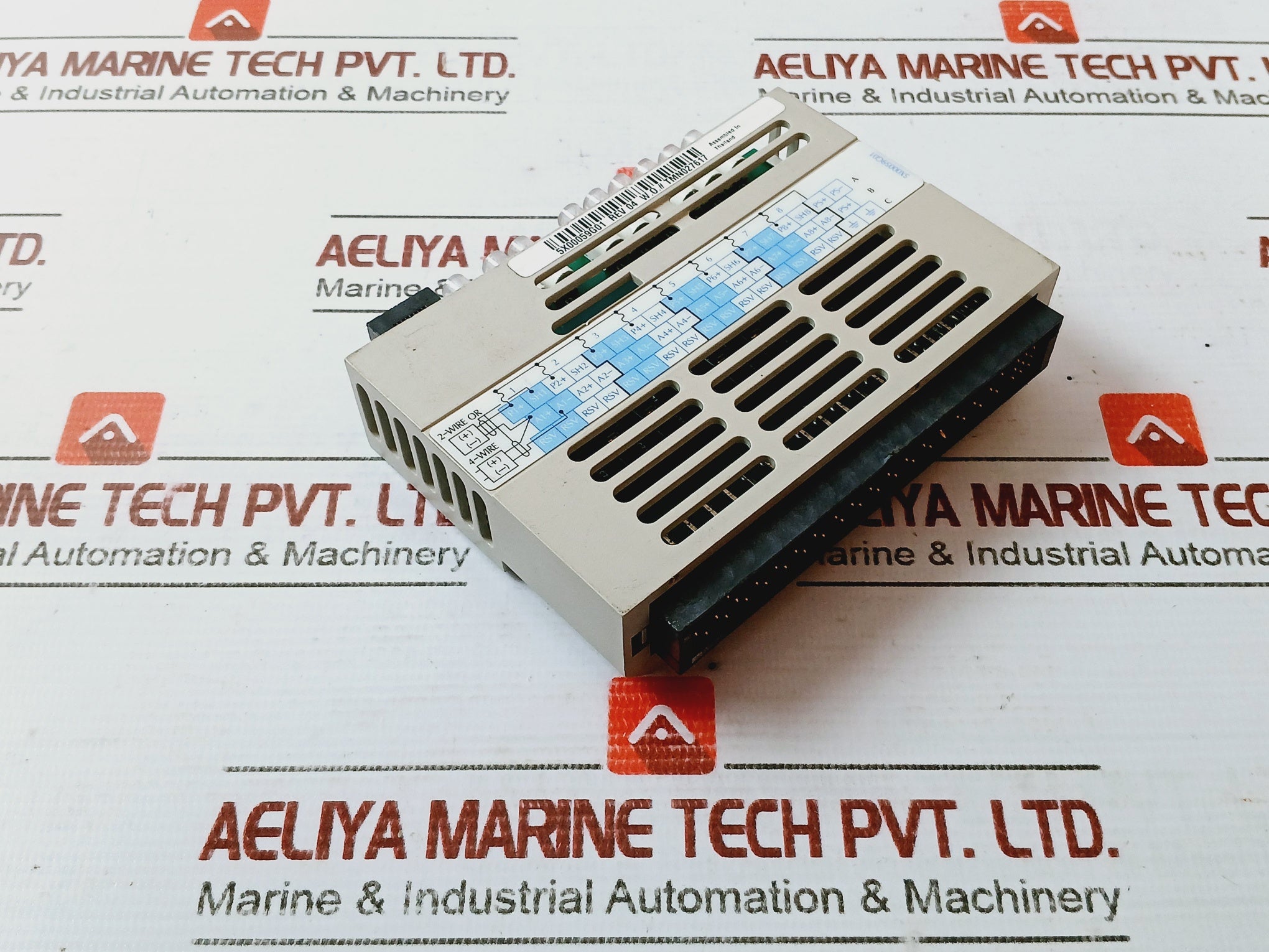 Ovation Hart Analog Input Module 5X00059G01 Rev: 02 1P00031A03