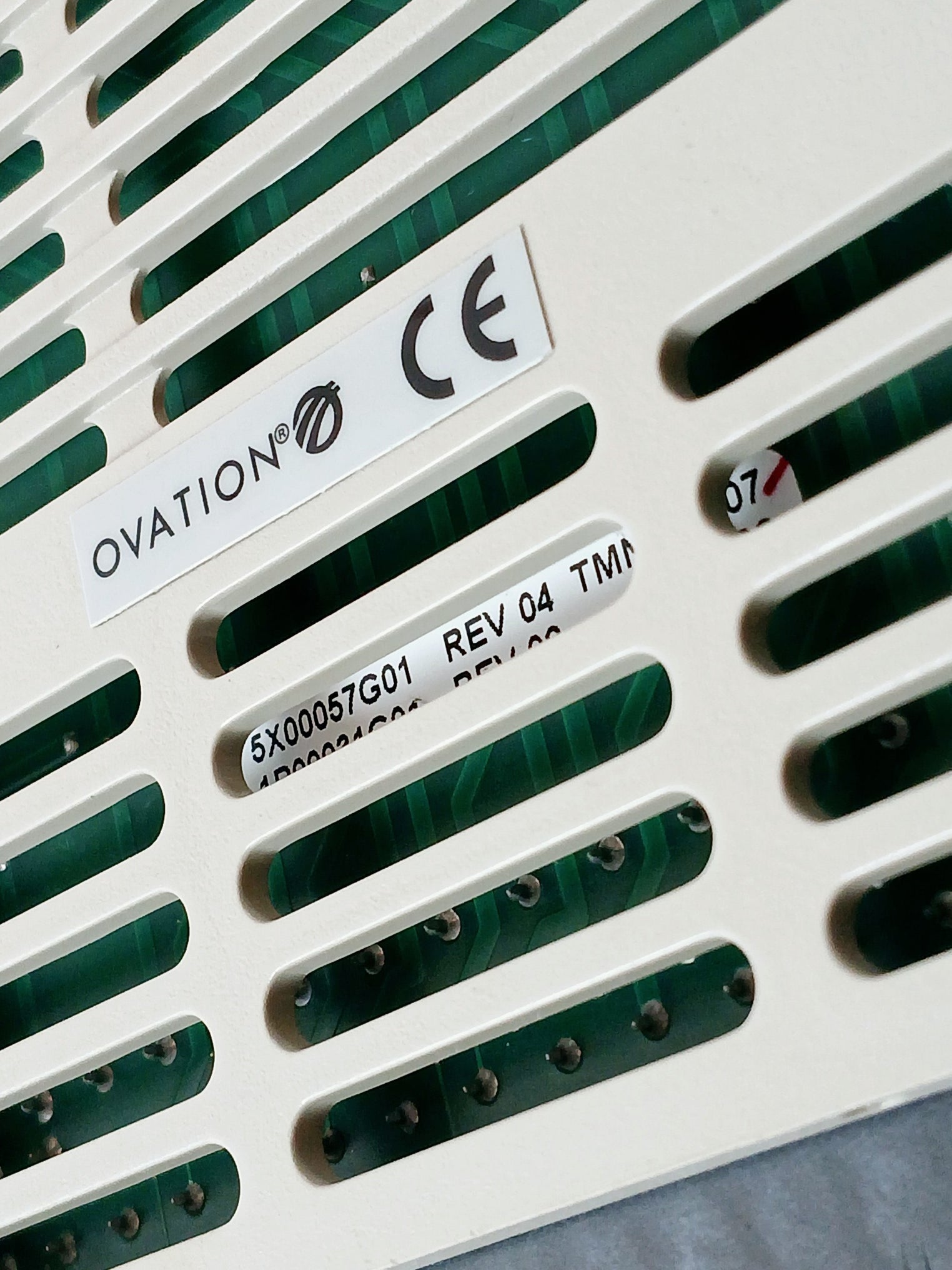 Ovation Hart Analog Input Module 5X00059G01 Rev: 02 1P00031A03