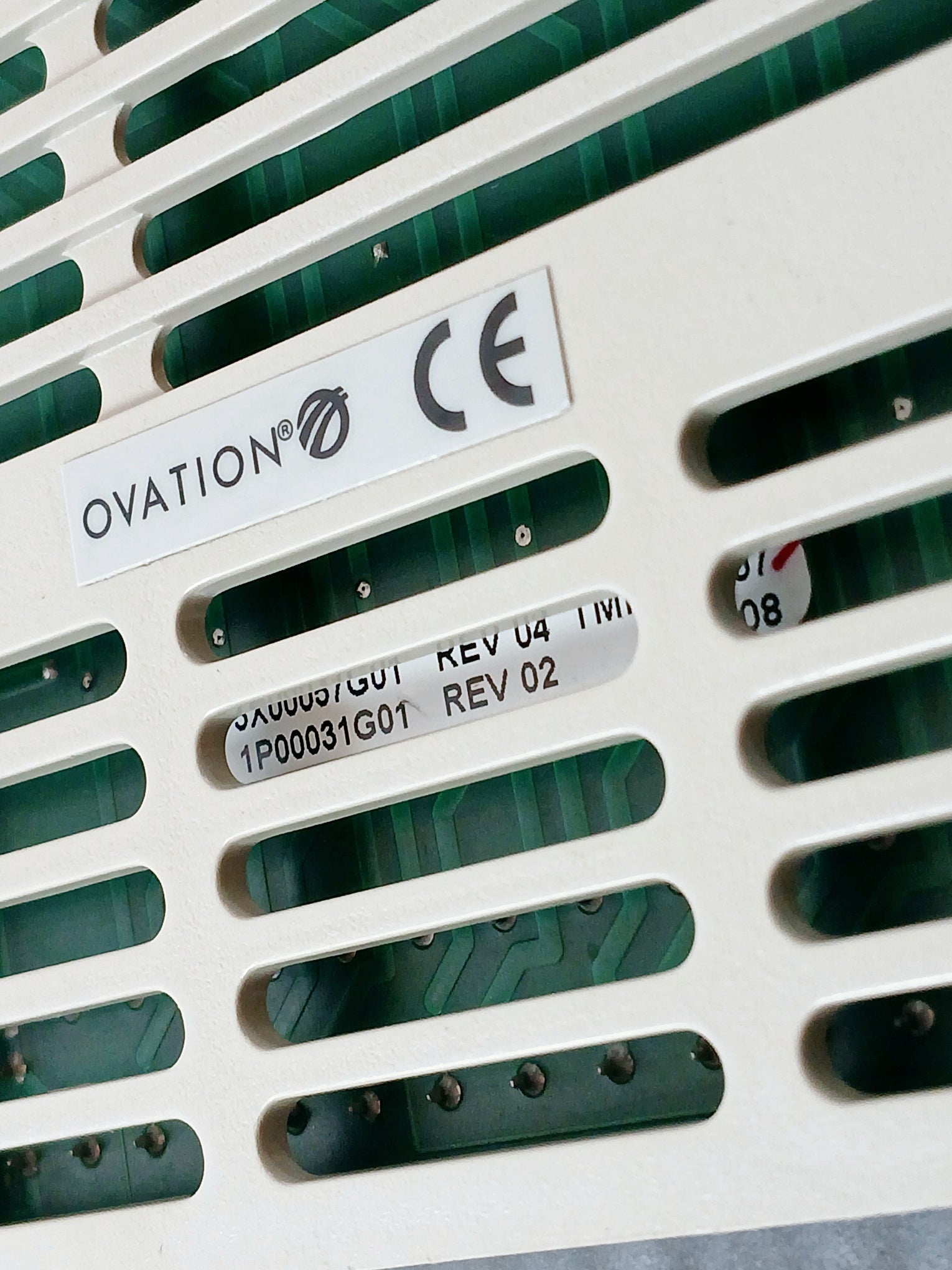 Ovation Hart Analog Input Module 5X00059G01 Rev: 02 1P00031A03