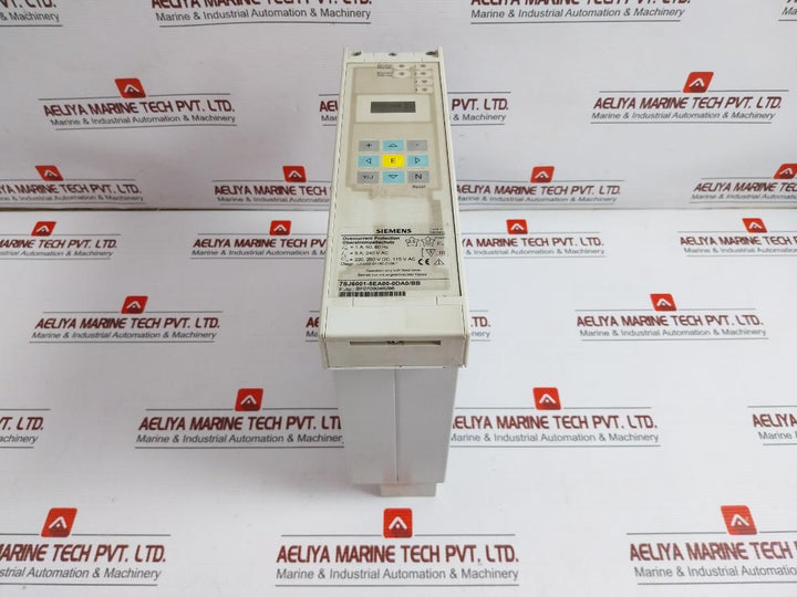 Overcurrent Protection Relay Brand Siemens Part No: 7Sj6001-5Ea00-0Da0/Bb