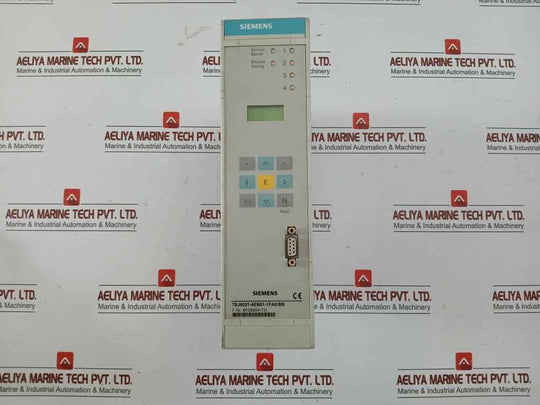 Overcurrent Protection Relay By Siemens 7Sj6021-4Eb01-1Fa0/Bb, 48-125 Vdc
