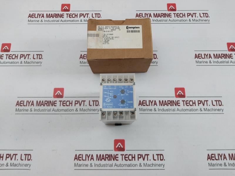 Overcurrent Relay 5A Crompton 252-paou-lsbx-c5-dg-d1-ea
