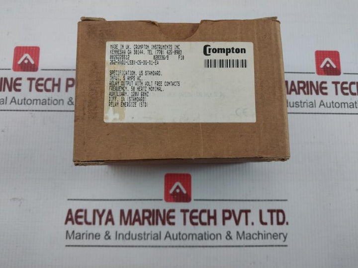 Overcurrent Relay 5A Crompton 252-paou-lsbx-c5-dg-d1-ea