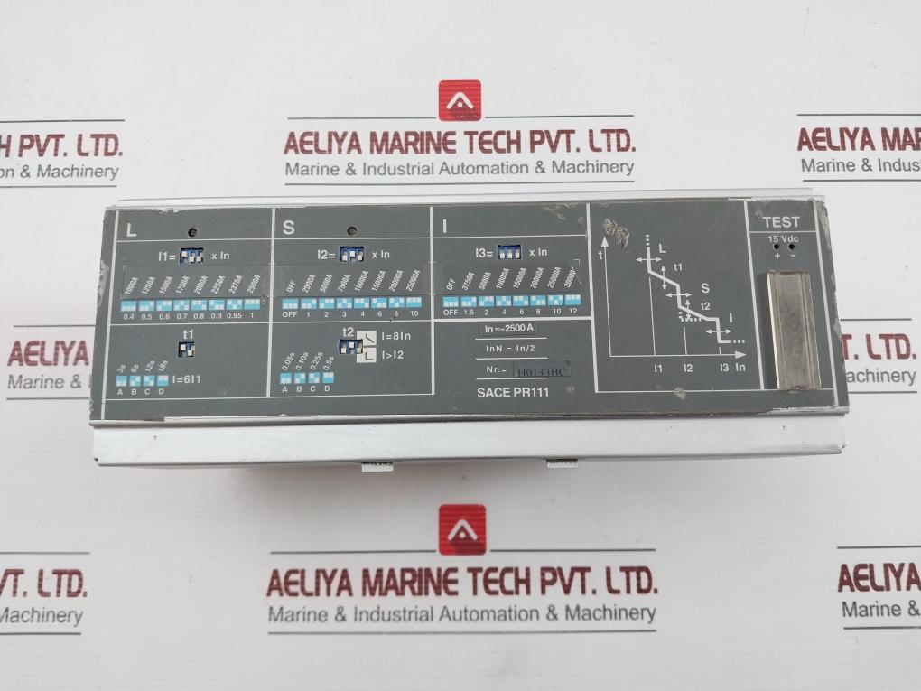 Overcurrent Release Protection Unit Part No: Sace Pr111 Abb