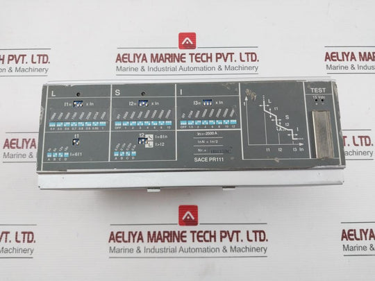 Overcurrent Release Protection Unit Part No: Sace Pr111 Abb