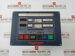 Ovs Op 31 Omicron Rev.1.02 Vapour Alarm System Switch Board
