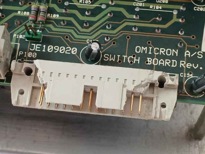 Ovs Op 31 Omicron Rev.1.02 Vapour Alarm System Switch Board