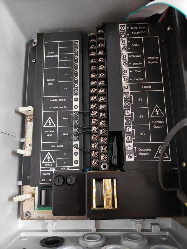 Oxygen Analyzer Za8C Yokogawa 4 To 20Madc 115Vac