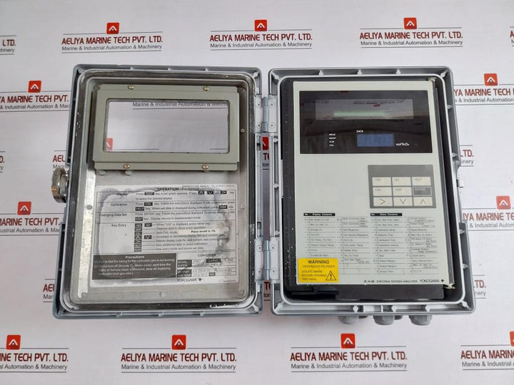 Oxygen Analyzer Za8C Yokogawa 4 To 20Madc 115Vac