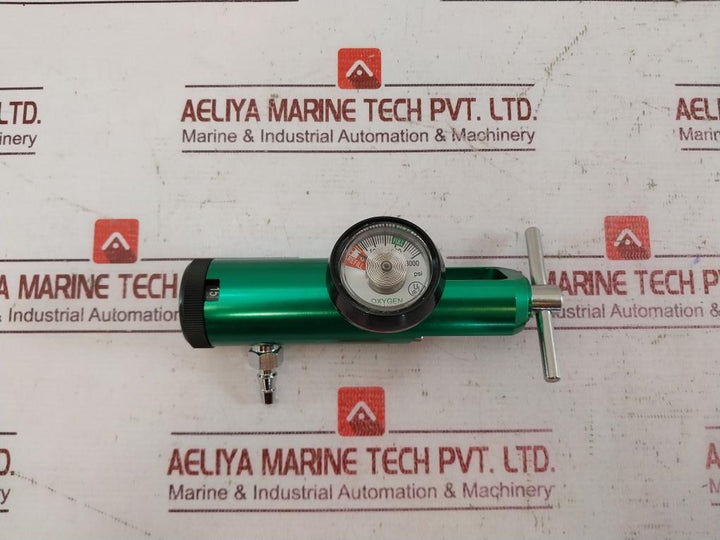 Oxygen Flow Control Regulator 0 To 3000 Psi Rev: A 006-0423