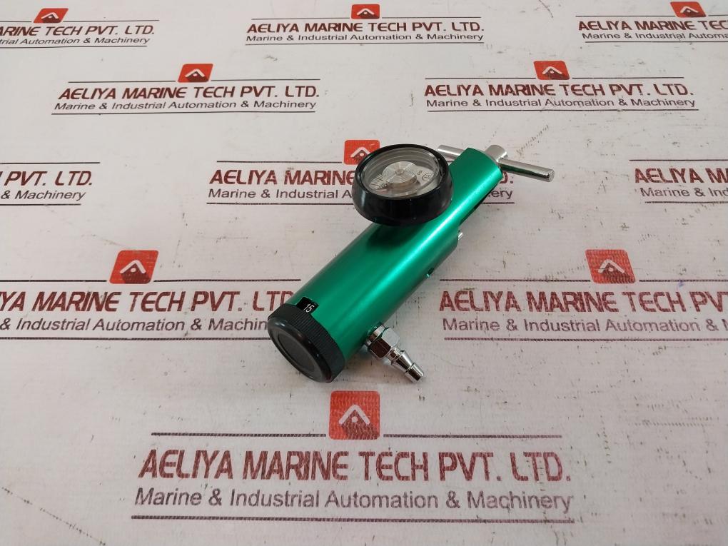 Oxygen Flow Control Regulator 0 To 3000 Psi Rev: A 006-0423