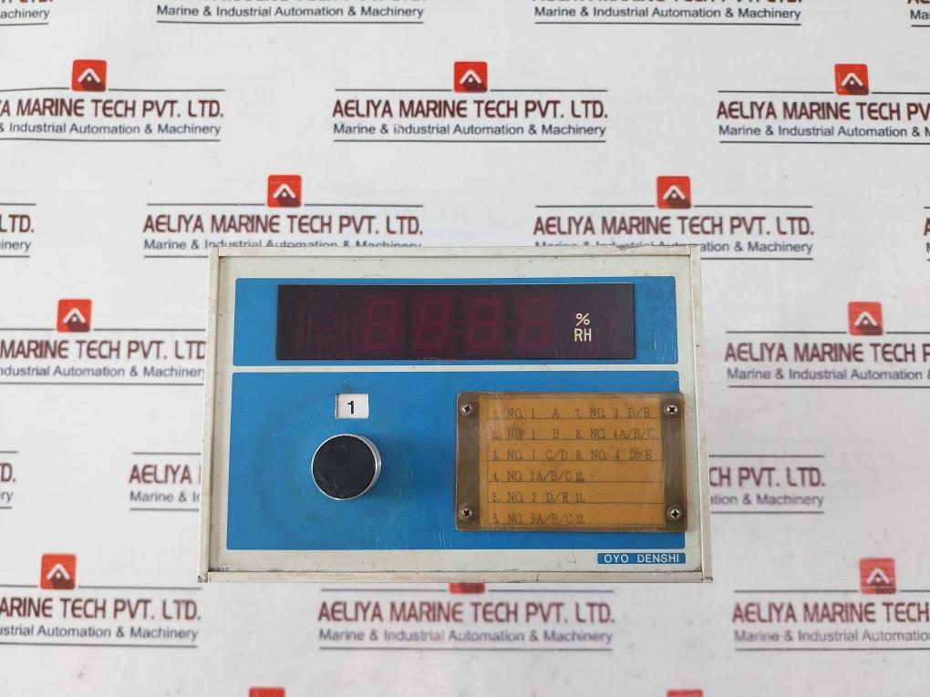 Oyo Electronics U-5160-19 Digital Meter