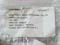 P-quip 59000108 Pinlet Special Pressurizing Tool, 325100011