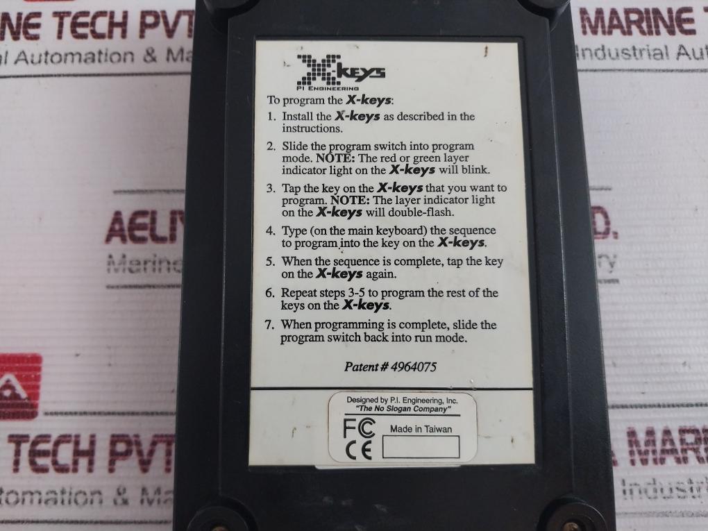 P.I. Engineering 4964075 Xkeys Keyboard