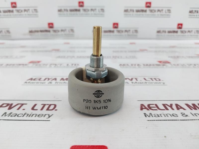 P20 1K5 Heavy Duty Wire Wound Potentiometer H1 Wm110