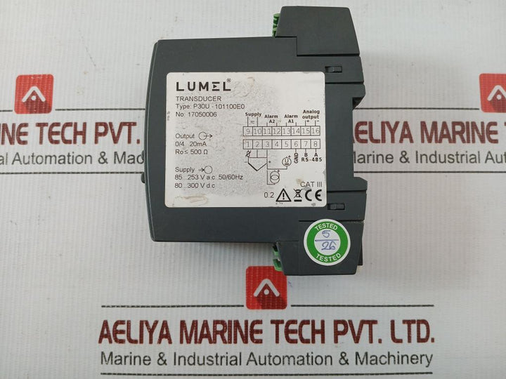 P30U-101100E0 Lumel 85-253V Ac 50/60Hz Transducer