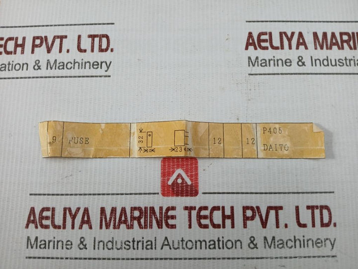 P405-Alarm-Fuse-Ac220V-0-5A-Daito-Lot-Of-4X-209025-10