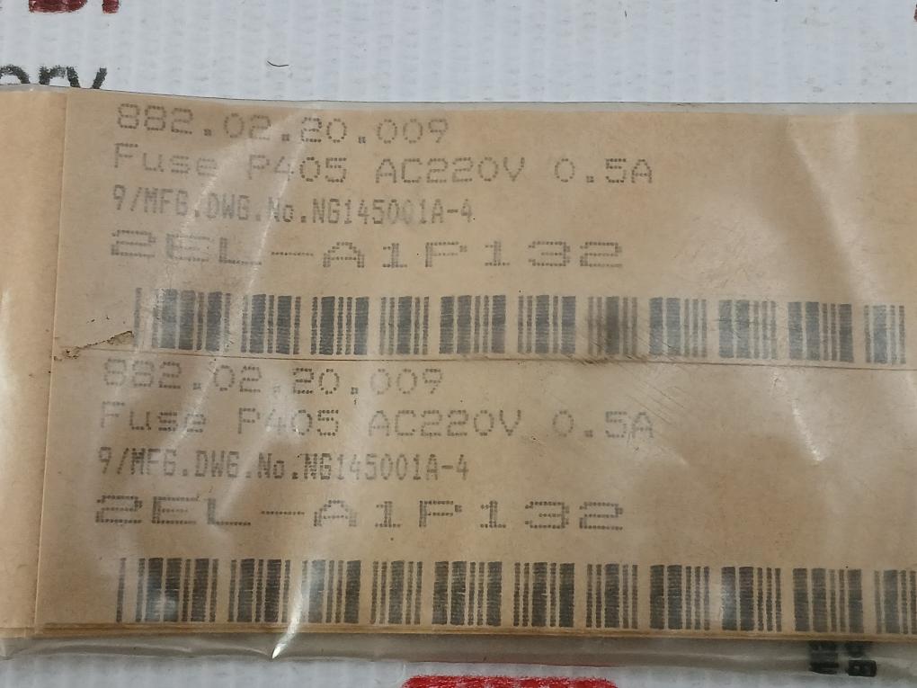 P405-Alarm-Fuse-Ac220V-0-5A-Daito-Lot-Of-4X-209025-9